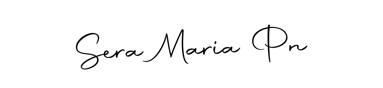 The best way (Autography-DOLnW) to make a short signature is to pick only two or three words in your name. The name Sera Maria Pn include a total of six letters. For converting this name. Sera Maria Pn signature style 10 images and pictures png