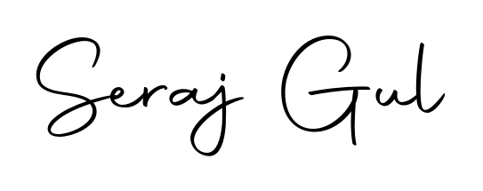 Try this chic Seraj Gul handwritten sign style. Using Autography-DOLnW font elements, it gives your name a sleek, memorable identity. Seraj Gul signature style 10 images and pictures png