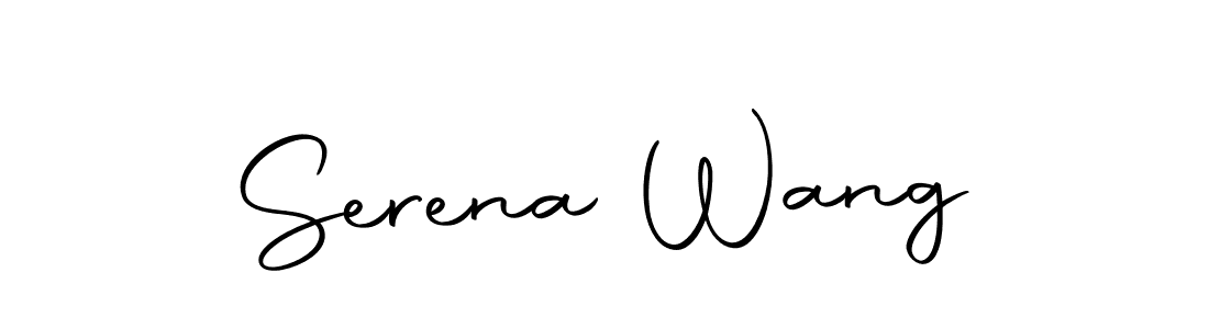 The best way (Autography-DOLnW) to make a short signature is to pick only two or three words in your name. The name Serena Wang include a total of six letters. For converting this name. Serena Wang signature style 10 images and pictures png