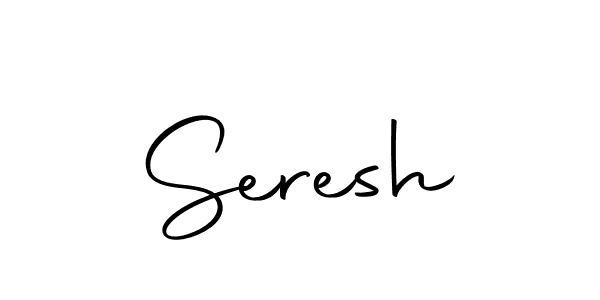 Seresh stylish signature style. Best Handwritten Sign (Autography-DOLnW) for my name. Handwritten Signature Collection Ideas for my name Seresh. Seresh signature style 10 images and pictures png