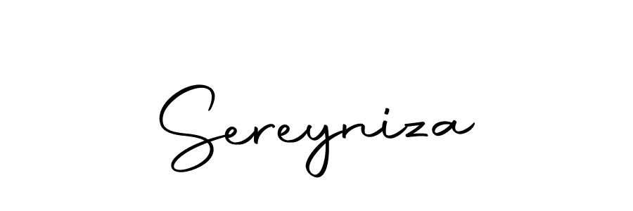 You should practise on your own different ways (Autography-DOLnW) to write your name (Sereyniza) in signature. don't let someone else do it for you. Sereyniza signature style 10 images and pictures png