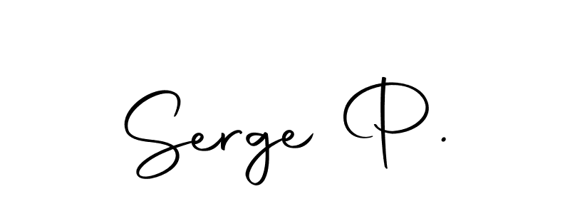 It looks lik you need a new signature style for name Serge P.. Design unique handwritten (Autography-DOLnW) signature with our free signature maker in just a few clicks. Serge P. signature style 10 images and pictures png