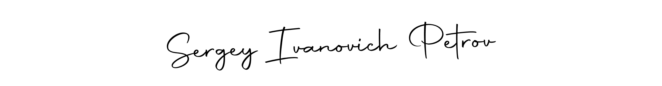 Here are the top 10 professional signature styles for the name Sergey Ivanovich Petrov. These are the best autograph styles you can use for your name. Sergey Ivanovich Petrov signature style 10 images and pictures png
