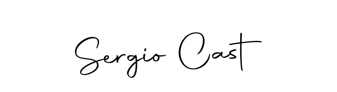 Autography-DOLnW is a professional signature style that is perfect for those who want to add a touch of class to their signature. It is also a great choice for those who want to make their signature more unique. Get Sergio Cast name to fancy signature for free. Sergio Cast signature style 10 images and pictures png