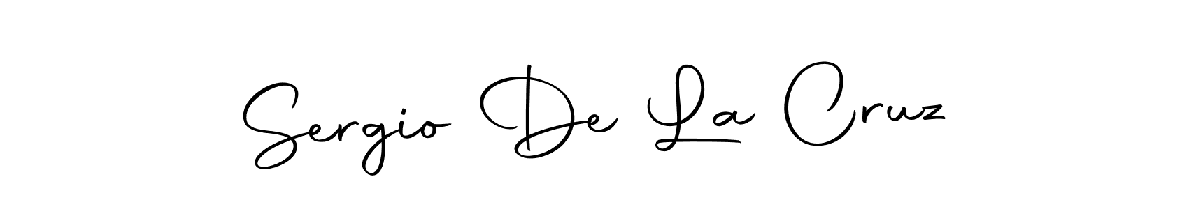 How to make Sergio De La Cruz signature? Autography-DOLnW is a professional autograph style. Create handwritten signature for Sergio De La Cruz name. Sergio De La Cruz signature style 10 images and pictures png