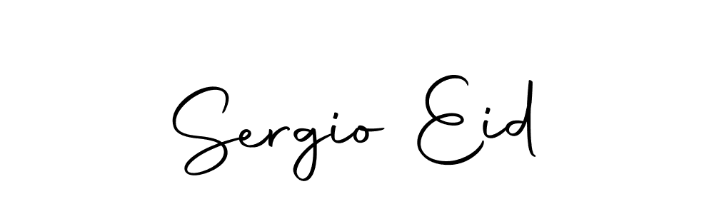 How to Draw Sergio Eid signature style? Autography-DOLnW is a latest design signature styles for name Sergio Eid. Sergio Eid signature style 10 images and pictures png