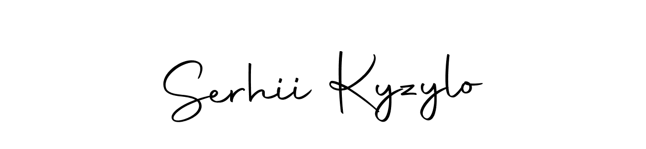 Design your own signature with our free online signature maker. With this signature software, you can create a handwritten (Autography-DOLnW) signature for name Serhii Kyzylo. Serhii Kyzylo signature style 10 images and pictures png