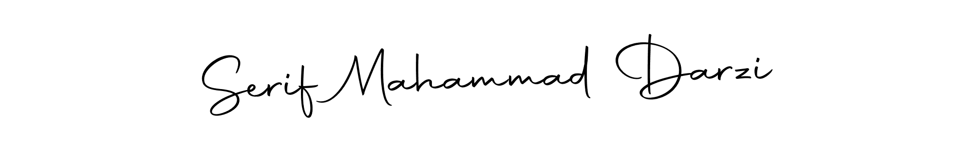 This is the best signature style for the Serif Mahammad Darzi name. Also you like these signature font (Autography-DOLnW). Mix name signature. Serif Mahammad Darzi signature style 10 images and pictures png
