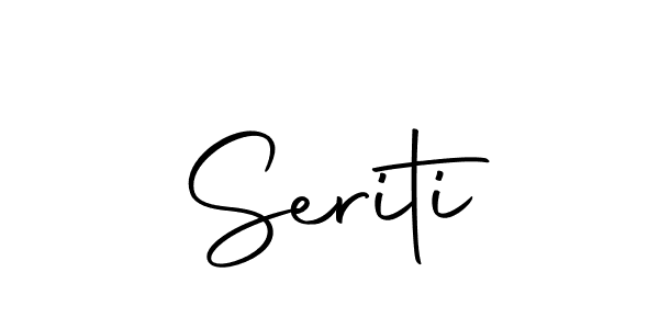 if you are searching for the best signature style for your name Seriti. so please give up your signature search. here we have designed multiple signature styles  using Autography-DOLnW. Seriti signature style 10 images and pictures png