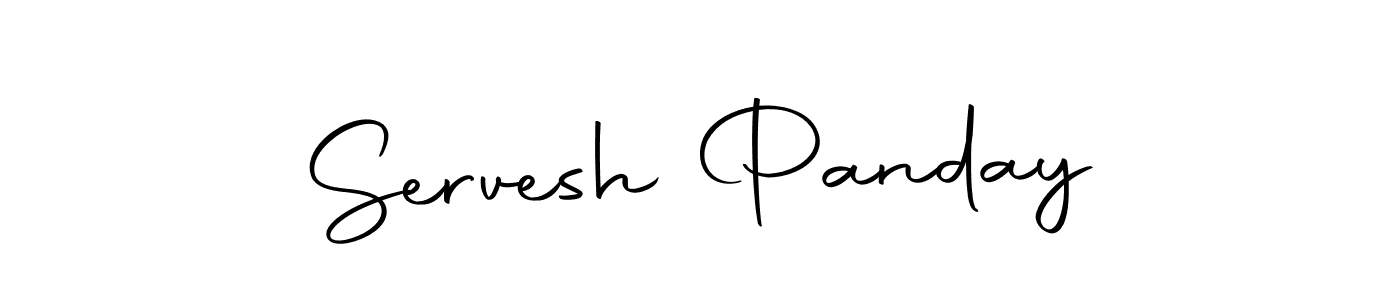 Make a beautiful signature design for name Servesh Panday. With this signature (Autography-DOLnW) style, you can create a handwritten signature for free. Servesh Panday signature style 10 images and pictures png