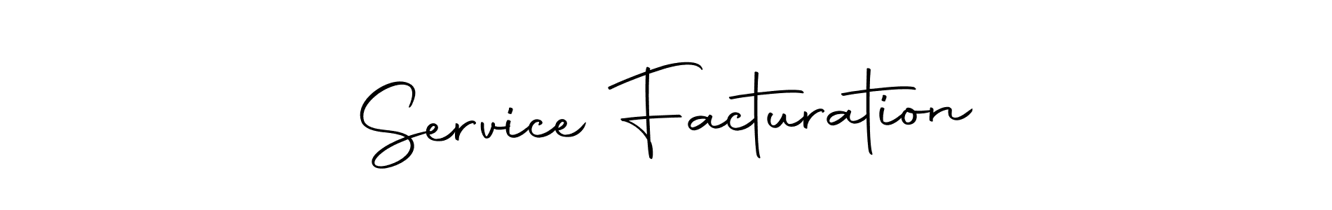 Make a beautiful signature design for name Service Facturation. With this signature (Autography-DOLnW) style, you can create a handwritten signature for free. Service Facturation signature style 10 images and pictures png