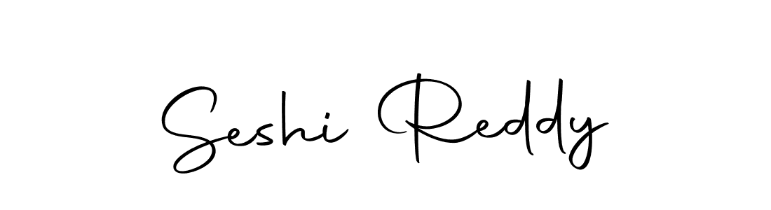 Design your own signature with our free online signature maker. With this signature software, you can create a handwritten (Autography-DOLnW) signature for name Seshi Reddy. Seshi Reddy signature style 10 images and pictures png