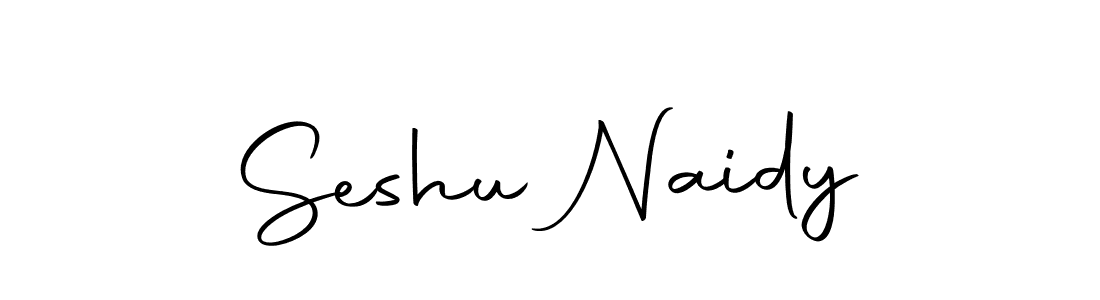 Create a beautiful signature design for name Seshu Naidy. With this signature (Autography-DOLnW) fonts, you can make a handwritten signature for free. Seshu Naidy signature style 10 images and pictures png