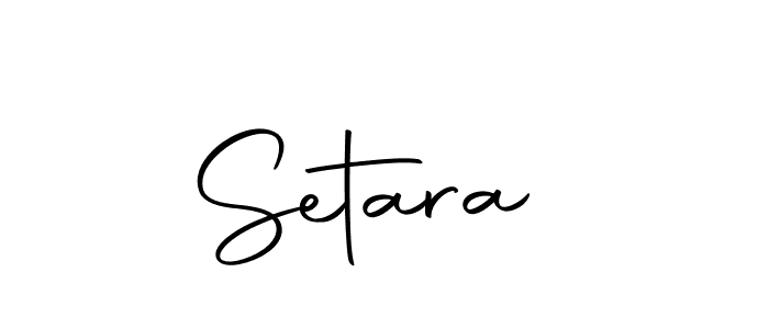 How to make Setara  name signature. Use Autography-DOLnW style for creating short signs online. This is the latest handwritten sign. Setara  signature style 10 images and pictures png
