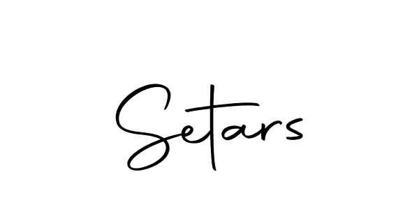 The best way (Autography-DOLnW) to make a short signature is to pick only two or three words in your name. The name Setars include a total of six letters. For converting this name. Setars signature style 10 images and pictures png