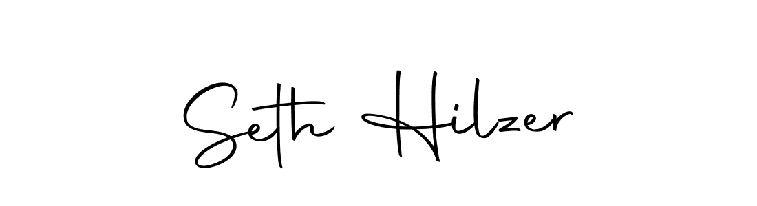 How to make Seth Hilzer name signature. Use Autography-DOLnW style for creating short signs online. This is the latest handwritten sign. Seth Hilzer signature style 10 images and pictures png