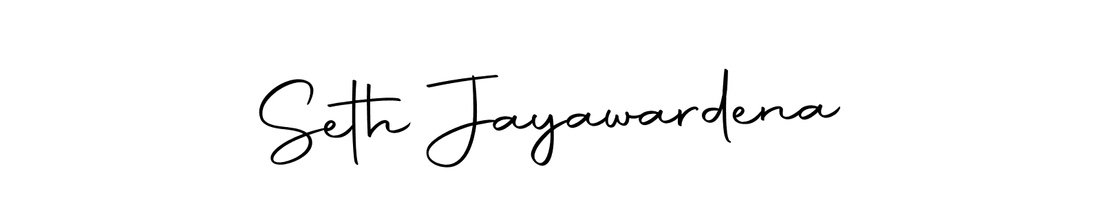 How to make Seth Jayawardena name signature. Use Autography-DOLnW style for creating short signs online. This is the latest handwritten sign. Seth Jayawardena signature style 10 images and pictures png