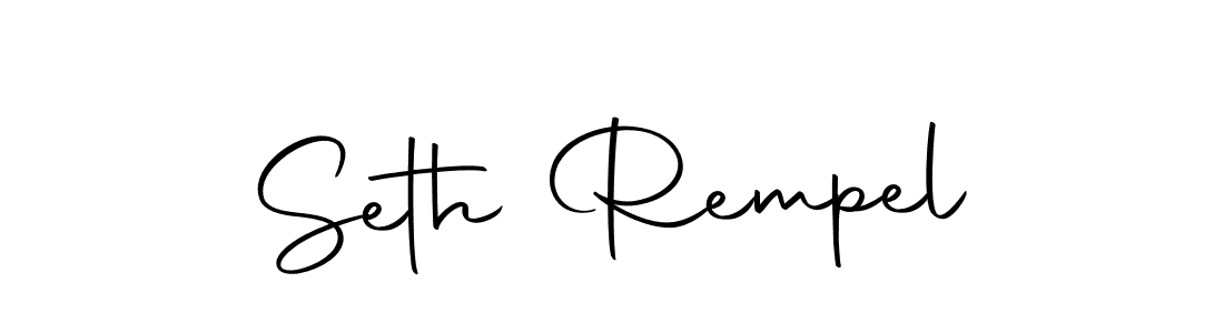 Make a beautiful signature design for name Seth Rempel. With this signature (Autography-DOLnW) style, you can create a handwritten signature for free. Seth Rempel signature style 10 images and pictures png