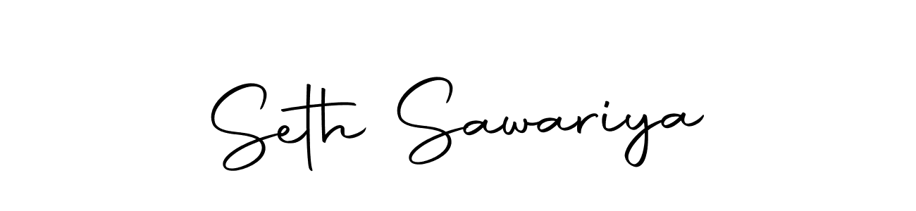 Design your own signature with our free online signature maker. With this signature software, you can create a handwritten (Autography-DOLnW) signature for name Seth Sawariya. Seth Sawariya signature style 10 images and pictures png