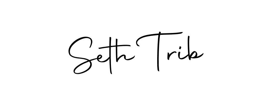 Similarly Autography-DOLnW is the best handwritten signature design. Signature creator online .You can use it as an online autograph creator for name Seth Trib. Seth Trib signature style 10 images and pictures png