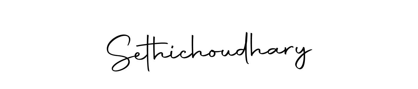 You can use this online signature creator to create a handwritten signature for the name Sethichoudhary. This is the best online autograph maker. Sethichoudhary signature style 10 images and pictures png
