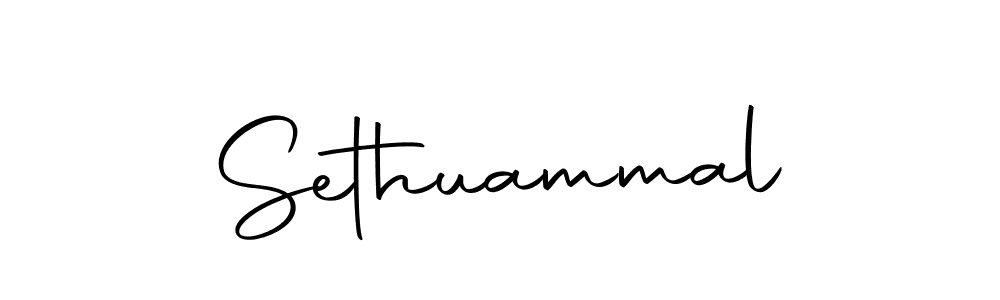 The best way (Autography-DOLnW) to make a short signature is to pick only two or three words in your name. The name Sethuammal include a total of six letters. For converting this name. Sethuammal signature style 10 images and pictures png