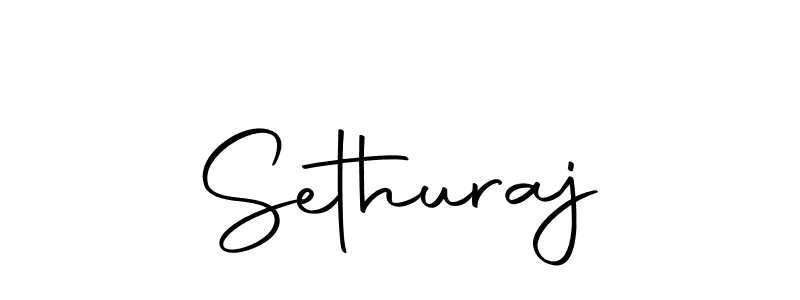 Create a beautiful signature design for name Sethuraj. With this signature (Autography-DOLnW) fonts, you can make a handwritten signature for free. Sethuraj signature style 10 images and pictures png