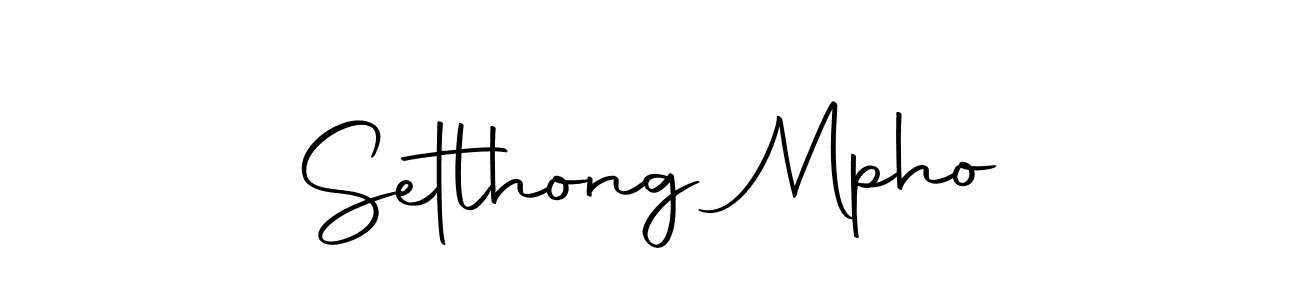 Create a beautiful signature design for name Setlhong Mpho. With this signature (Autography-DOLnW) fonts, you can make a handwritten signature for free. Setlhong Mpho signature style 10 images and pictures png