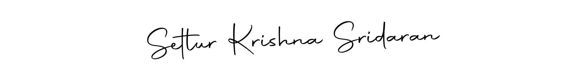 Design your own signature with our free online signature maker. With this signature software, you can create a handwritten (Autography-DOLnW) signature for name Setlur Krishna Sridaran. Setlur Krishna Sridaran signature style 10 images and pictures png