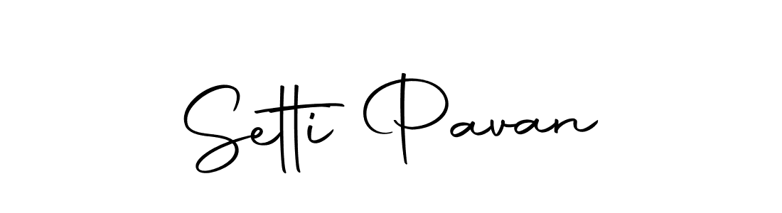 Design your own signature with our free online signature maker. With this signature software, you can create a handwritten (Autography-DOLnW) signature for name Setti Pavan. Setti Pavan signature style 10 images and pictures png