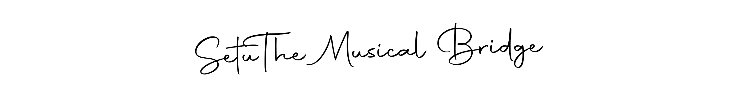 Autography-DOLnW is a professional signature style that is perfect for those who want to add a touch of class to their signature. It is also a great choice for those who want to make their signature more unique. Get Setu  The Musical Bridge name to fancy signature for free. Setu  The Musical Bridge signature style 10 images and pictures png