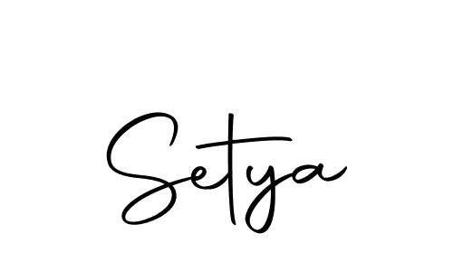 The best way (Autography-DOLnW) to make a short signature is to pick only two or three words in your name. The name Setya include a total of six letters. For converting this name. Setya signature style 10 images and pictures png