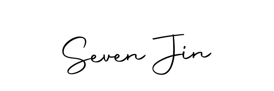 Once you've used our free online signature maker to create your best signature Autography-DOLnW style, it's time to enjoy all of the benefits that Seven Jin name signing documents. Seven Jin signature style 10 images and pictures png