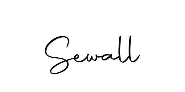 How to make Sewall signature? Autography-DOLnW is a professional autograph style. Create handwritten signature for Sewall name. Sewall signature style 10 images and pictures png