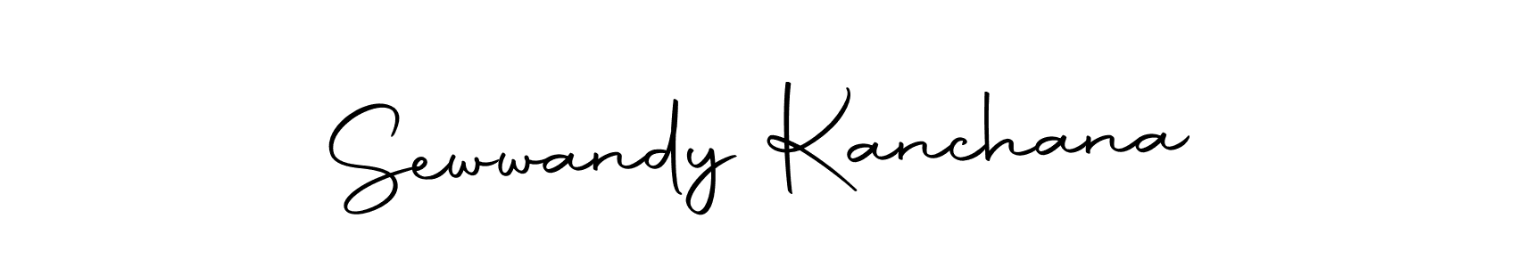 The best way (Autography-DOLnW) to make a short signature is to pick only two or three words in your name. The name Sewwandy Kanchana include a total of six letters. For converting this name. Sewwandy Kanchana signature style 10 images and pictures png