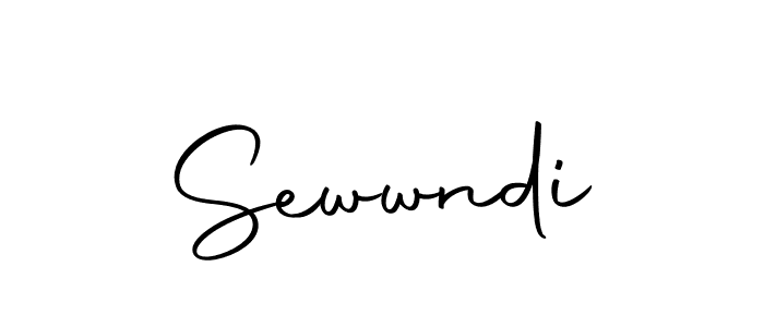 How to make Sewwndi name signature. Use Autography-DOLnW style for creating short signs online. This is the latest handwritten sign. Sewwndi signature style 10 images and pictures png