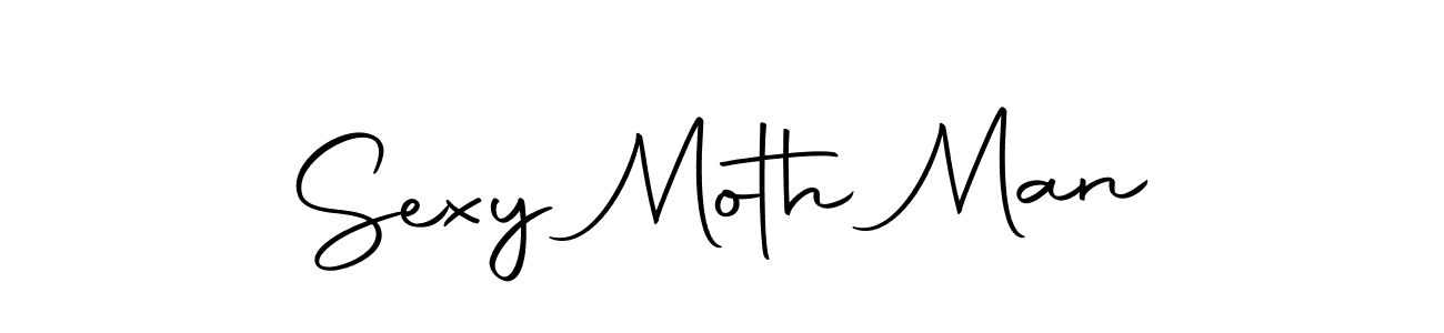 Design your own signature with our free online signature maker. With this signature software, you can create a handwritten (Autography-DOLnW) signature for name Sexy Moth Man. Sexy Moth Man signature style 10 images and pictures png