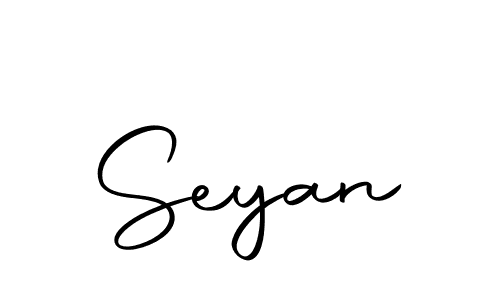 You should practise on your own different ways (Autography-DOLnW) to write your name (Seyan) in signature. don't let someone else do it for you. Seyan signature style 10 images and pictures png