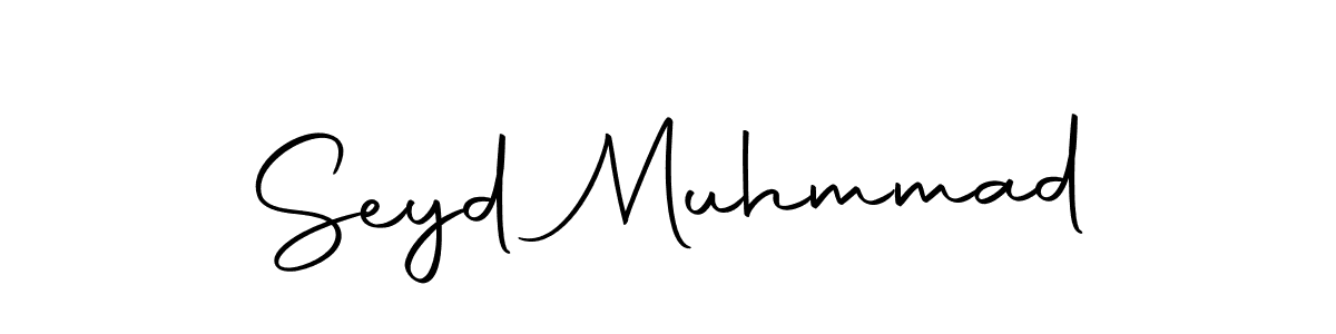 Design your own signature with our free online signature maker. With this signature software, you can create a handwritten (Autography-DOLnW) signature for name Seyd Muhmmad. Seyd Muhmmad signature style 10 images and pictures png