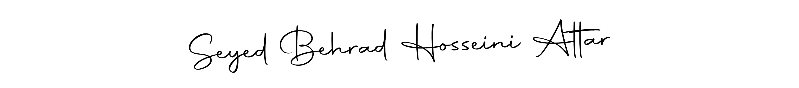 Make a beautiful signature design for name Seyed Behrad Hosseini Attar. With this signature (Autography-DOLnW) style, you can create a handwritten signature for free. Seyed Behrad Hosseini Attar signature style 10 images and pictures png