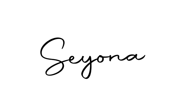 The best way (Autography-DOLnW) to make a short signature is to pick only two or three words in your name. The name Seyona include a total of six letters. For converting this name. Seyona signature style 10 images and pictures png