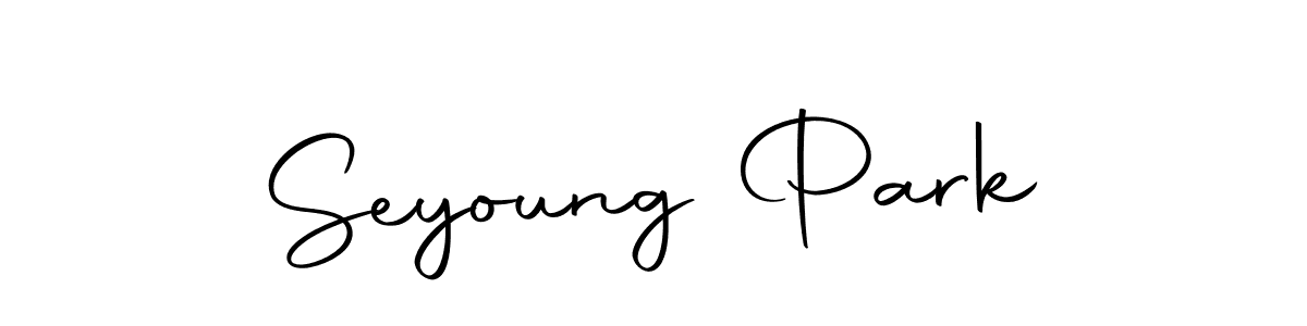 Create a beautiful signature design for name Seyoung Park. With this signature (Autography-DOLnW) fonts, you can make a handwritten signature for free. Seyoung Park signature style 10 images and pictures png