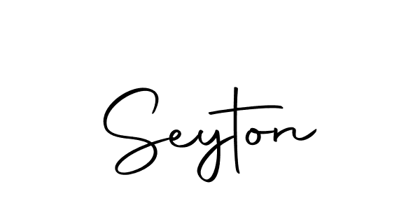 Create a beautiful signature design for name Seyton. With this signature (Autography-DOLnW) fonts, you can make a handwritten signature for free. Seyton signature style 10 images and pictures png