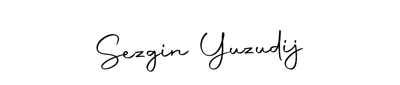 Sezgin Yuzudij stylish signature style. Best Handwritten Sign (Autography-DOLnW) for my name. Handwritten Signature Collection Ideas for my name Sezgin Yuzudij. Sezgin Yuzudij signature style 10 images and pictures png