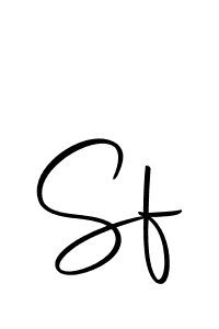 Make a beautiful signature design for name Sf. With this signature (Autography-DOLnW) style, you can create a handwritten signature for free. Sf signature style 10 images and pictures png