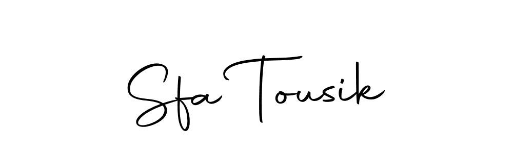 Also You can easily find your signature by using the search form. We will create Sfa Tousik name handwritten signature images for you free of cost using Autography-DOLnW sign style. Sfa Tousik signature style 10 images and pictures png