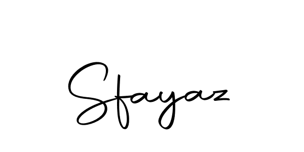 How to make Sfayaz signature? Autography-DOLnW is a professional autograph style. Create handwritten signature for Sfayaz name. Sfayaz signature style 10 images and pictures png