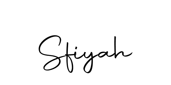 You should practise on your own different ways (Autography-DOLnW) to write your name (Sfiyah) in signature. don't let someone else do it for you. Sfiyah signature style 10 images and pictures png