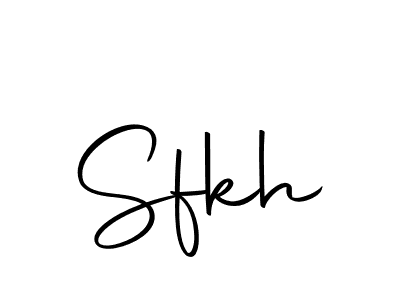 if you are searching for the best signature style for your name Sfkh. so please give up your signature search. here we have designed multiple signature styles  using Autography-DOLnW. Sfkh signature style 10 images and pictures png