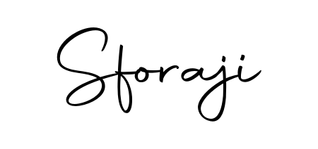 The Autography-DOLnW font transforms the name Sforaji into an executive sign with sharp precision and distinguished character. Sforaji signature style 10 images and pictures png